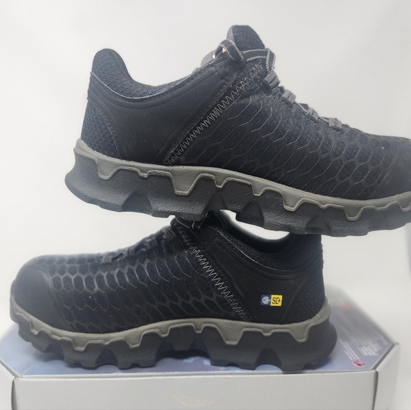 Timberland PRO STEEL TOE Powertrain Sport Raptek Safety Sneaker Size 7 Wide - Picture 15 of 15